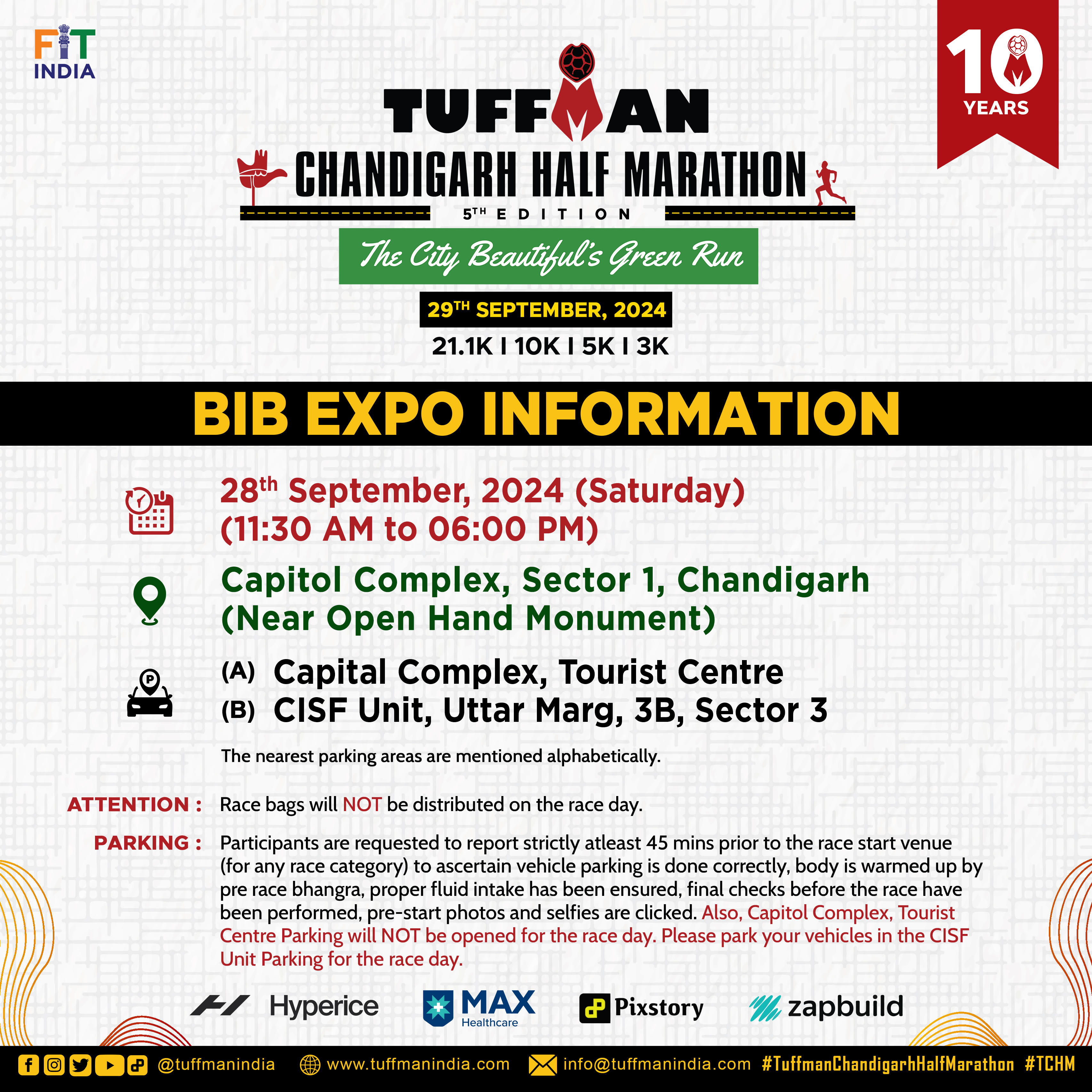 Bib Expo Schedule